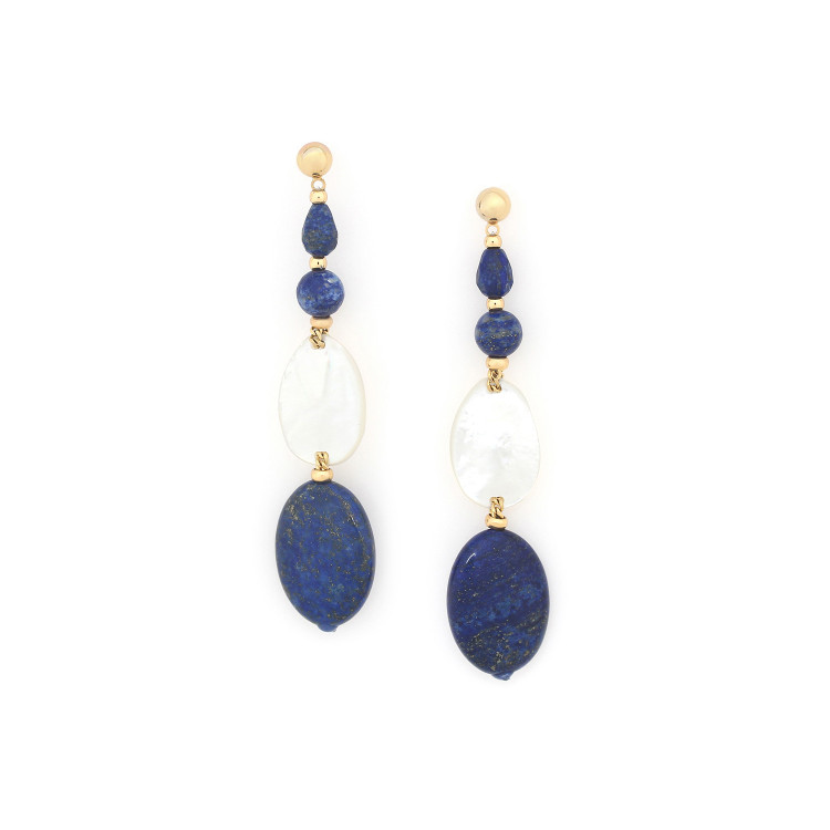 Boucles d'oreilles Cobalt 12--79775 Nature Bijoux