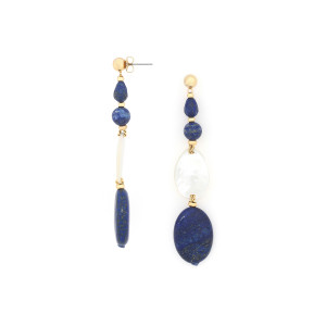 Boucles d'oreilles Cobalt 12--79775 Nature Bijoux