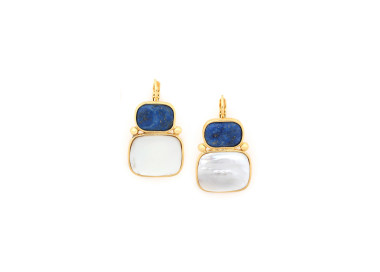 Boucles d'oreilles Cobalt 12--79776 Nature Bijoux