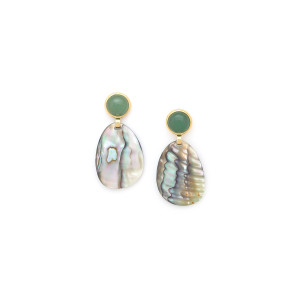 Boucles d'oreilles GIVERNY 12--79705 Nature Bijoux