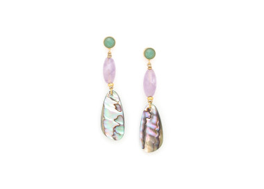 Boucles d'oreilles GIVERNY 12--79706 Nature Bijoux