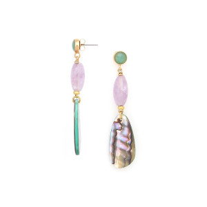 Boucles d'oreilles GIVERNY 12--79706 Nature Bijoux