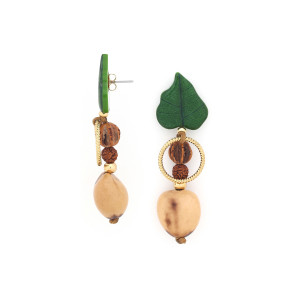 Boucles d'oreilles Kirindy 12--79540 Nature Bijoux