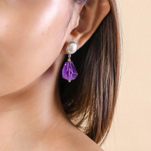 Boucles d'oreilles St-Barth 12--79532 Nature Bijoux