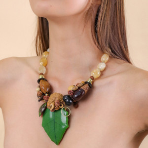 Collier Kirindy 15--43240 Nature Bijoux