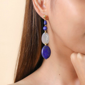 Boucles d'oreilles Cobalt 12--79775 Nature Bijoux