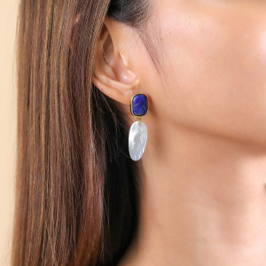 Boucles d'oreilles Cobalt 12--79772 Nature Bijoux