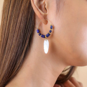 Boucles d'oreilles Cobalt 12-79771 Nature Bijoux