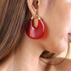 Boucles d'oreilles Tananarive 12--79740 Nature Bijoux