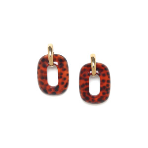 Boucles d'oreilles Tigris 12--79550 Nature bijoux