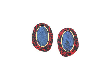 Boucles d'oreilles Vesuvio 12--79710 Nature bijoux