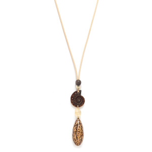 Collier Wabi 15--43263 Nature bijoux