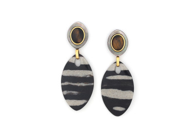 Boucles d'oreilles Zebra 12CP79721 Nature bijoux