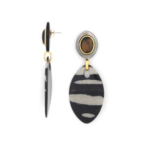 Boucles d'oreilles Zebra 12CP79721 Nature bijoux