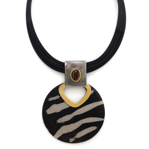 Collier Zebra 15CP43300 Nature bijoux