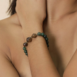 Bracelet Aventurine 13--44132 Nature Bijoux